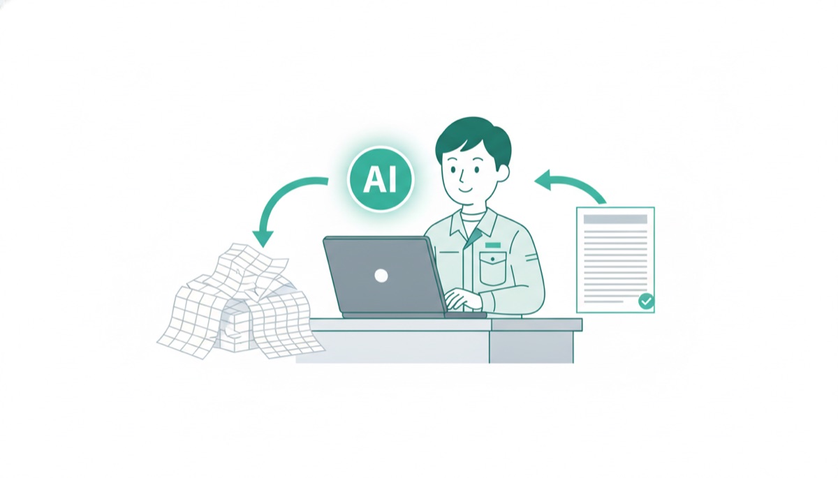 見積書・実行予算のExcel作業を自動化のイメージ